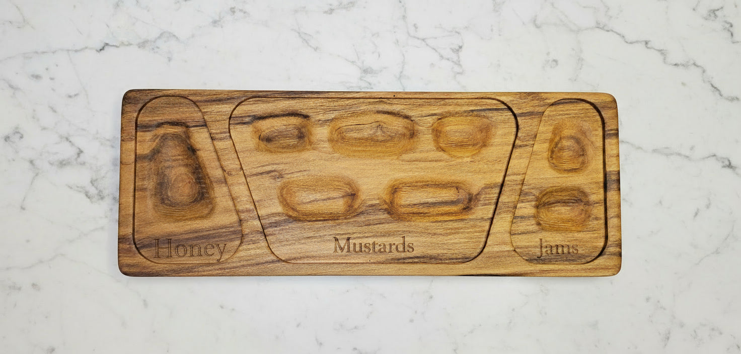 Honey, Mustards, and Jams Tray